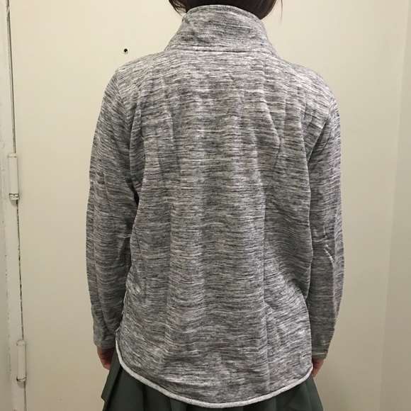 Grey & purple Pink VS quarter zip. - Picture 2 of 2